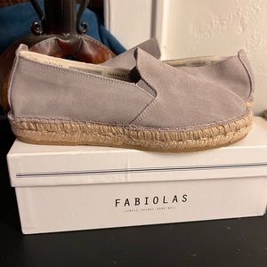 FABIOLAS Taupe color size USA 8 Espadrilles